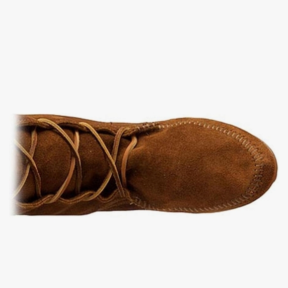 Minnetonka knee high handmade suede boots - Picture 4 of 8